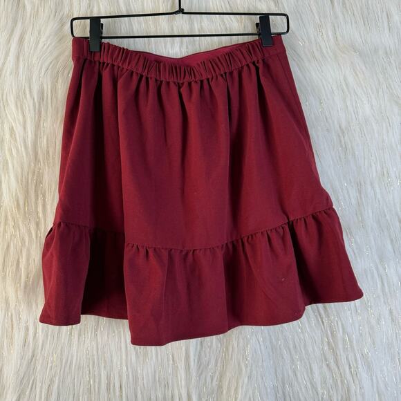 NEW J. Crew Mercantile Womens Flounce Ruffled Mini Skirt Size 6 Style J6153 - Picture 3 of 6